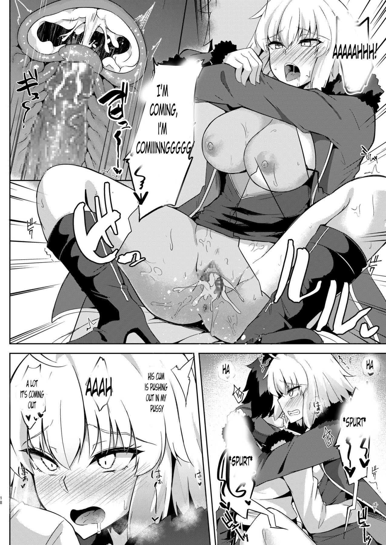 Hentai Manga Comic-Alter-chan Is Jealous of a Holy Woman-Read-16